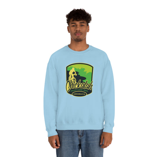 Chickalah Valley Loop Trail - Dardanelle, Arkansas Unisex Heavy Blend Crewneck Sweatshirt