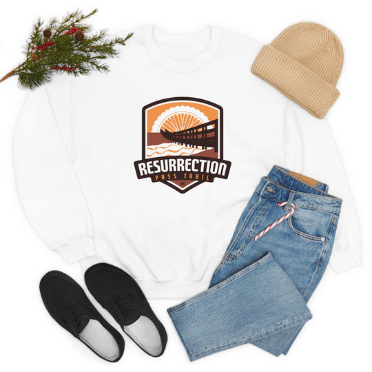 Resurrection Pass Trail - Alaska Unisex Heavy Blend Crewneck Sweatshirt