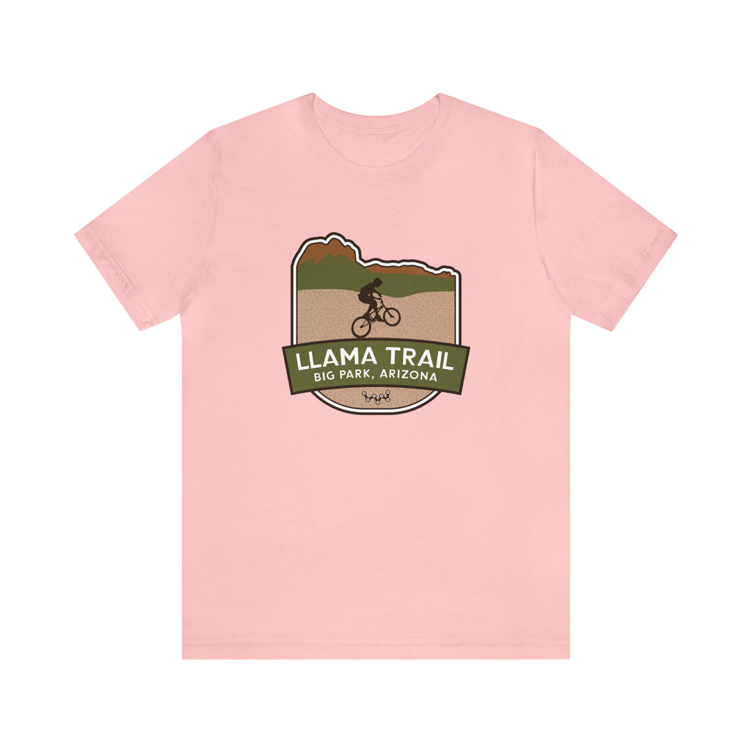 Llama Trail - Big Park, Arizona Unisex T-Shirt