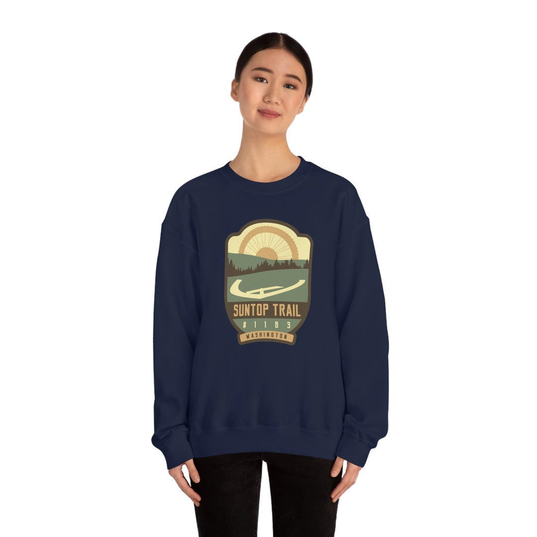 Suntop Trail #1183 - Washington State Unisex Heavy Blend Crewneck Sweatshirt