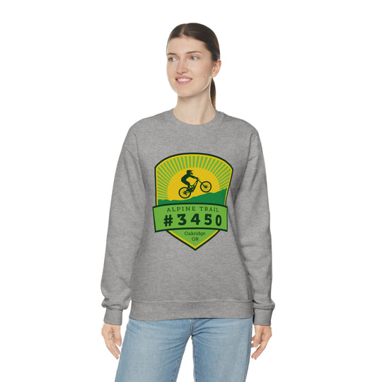 Alpine Trail #3450 - Oakridge, Oregon Unisex Heavy Blend Crewneck Sweatshirt