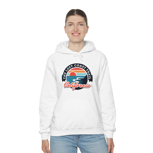 The Lost Coast Trail Unisex Heavy Blend Hoodie Sweatshirt - California, USA hiker gift