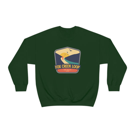 Fox Creek Loop - Sun Valley, Idaho Unisex Heavy Blend Crewneck Sweatshirt