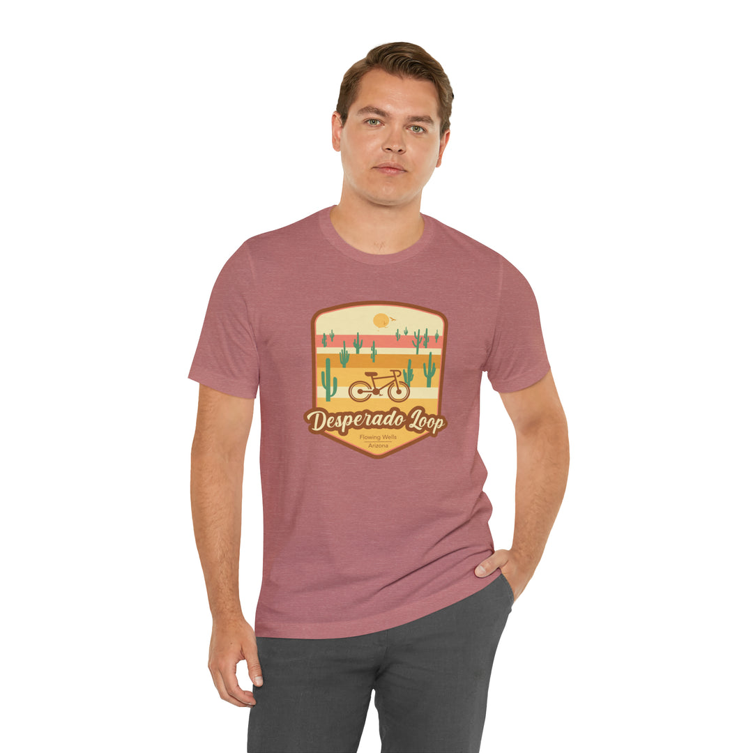 Desperado Loop - Flowing Wells, Arizona Unisex T-Shirt hiker gift - Utah