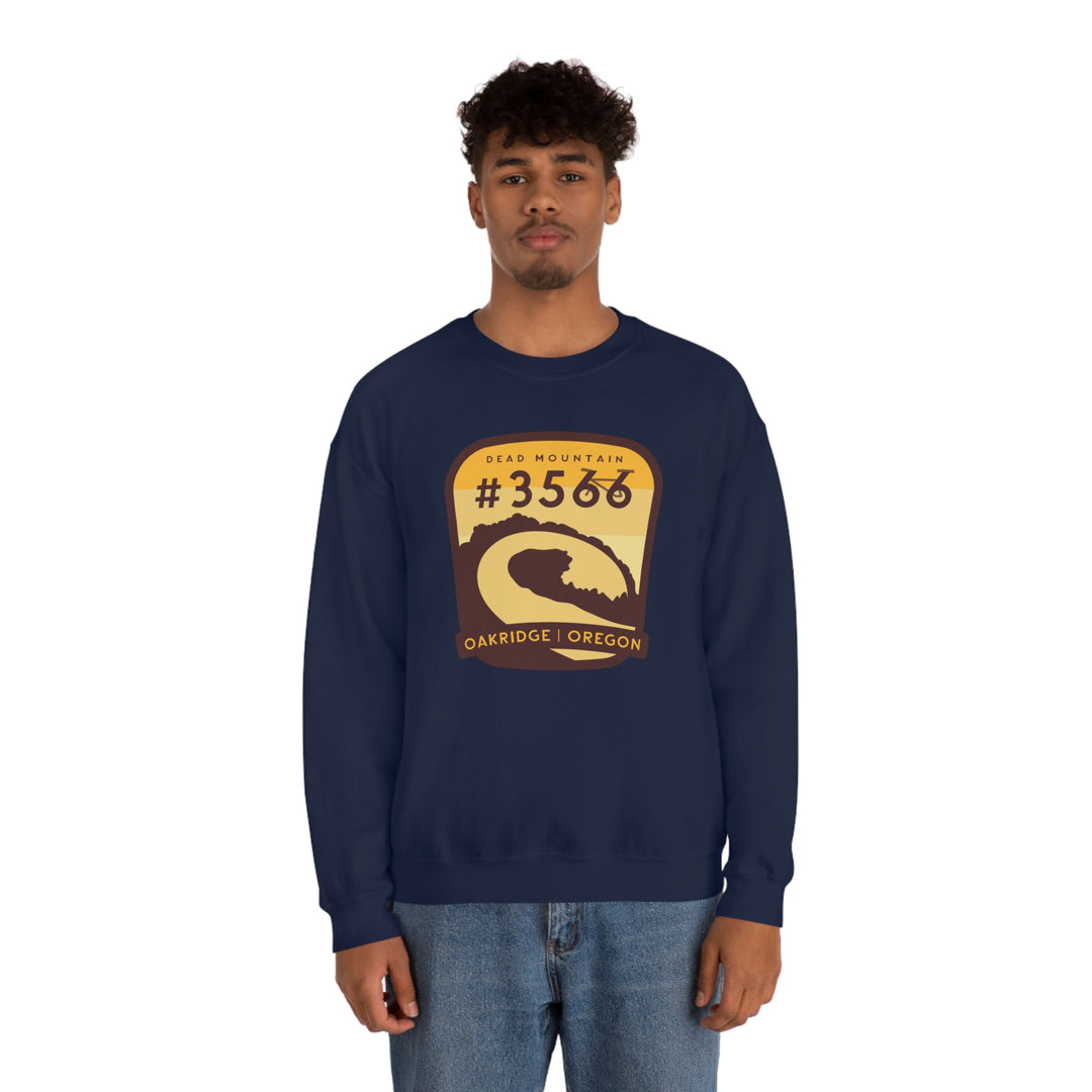 Dead Mountain #3566 - Oakridge, Oregon Unisex Heavy Blend Crewneck Sweatshirt