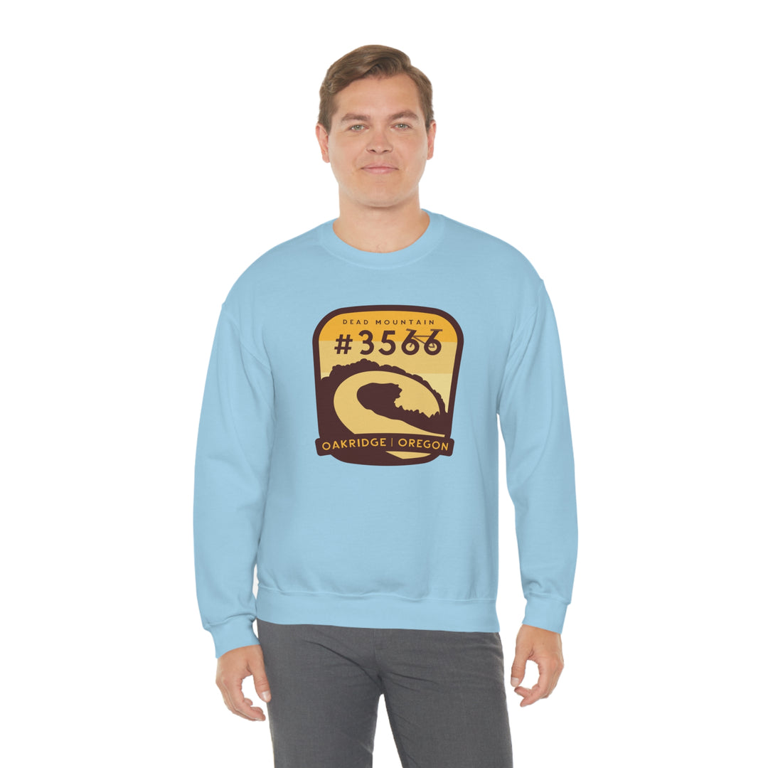 Dead Mountain #3566 - Oakridge, Oregon Unisex Heavy Blend Crewneck Sweatshirt