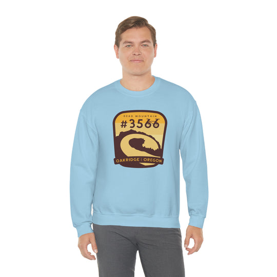 Dead Mountain #3566 - Oakridge, Oregon Unisex Heavy Blend Crewneck Sweatshirt