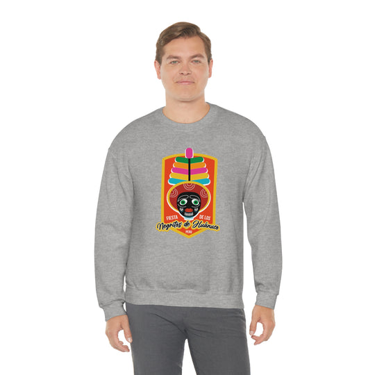 Fiesta de los Negritos de Huanuco - Peru Unisex Heavy Blend Crewneck Sweatshirt