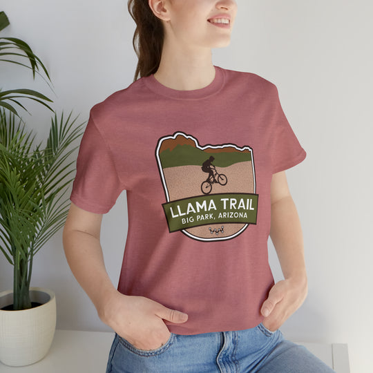 Llama Trail - Big Park, Arizona Unisex T-Shirt