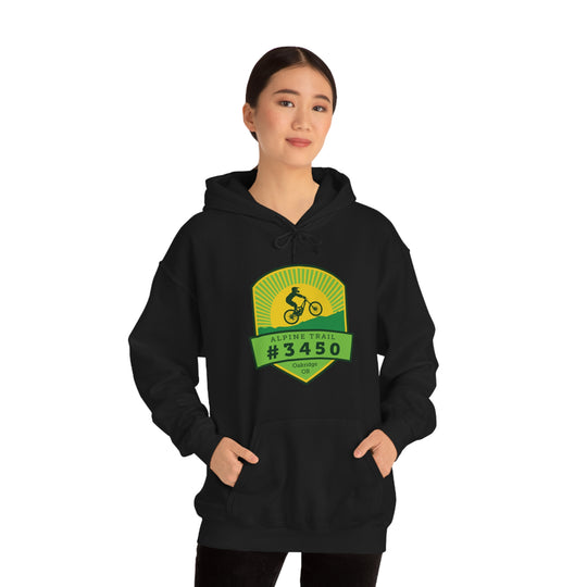 Alpine Trail #3450 - Oakridge, Oregon Unisex Heavy Blend Hooded Sweatshirt