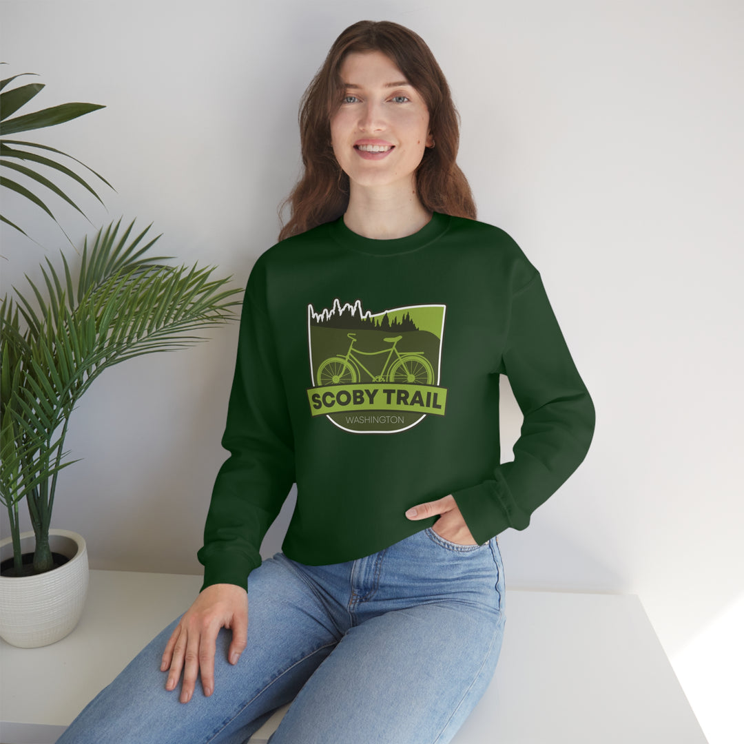 Scoby Trail -  Washington Unisex Heavy Blend Crewneck Sweatshirt