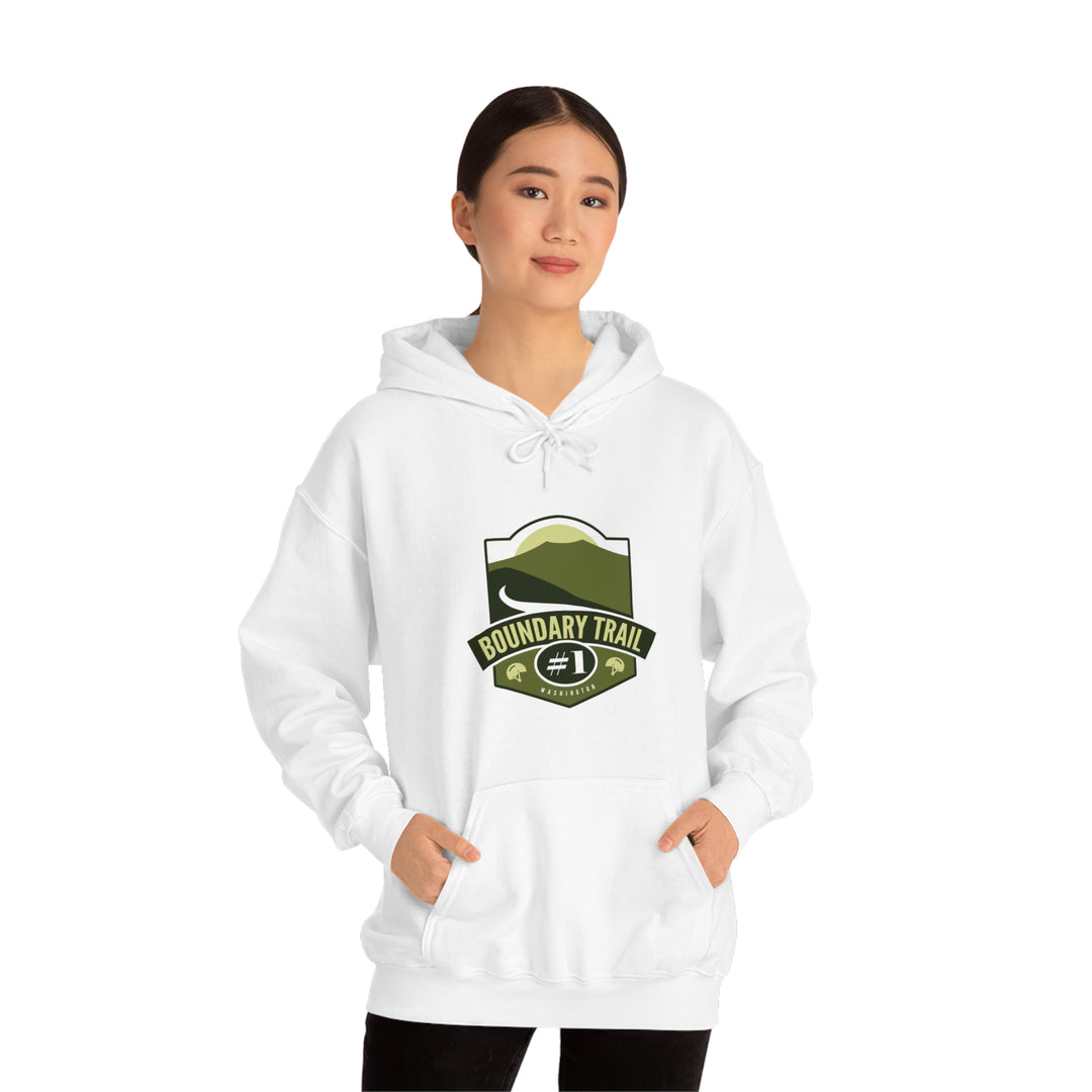 Boundary Trail #1 - Washington Unisex Heavy Blend Hooded Sweatshirt