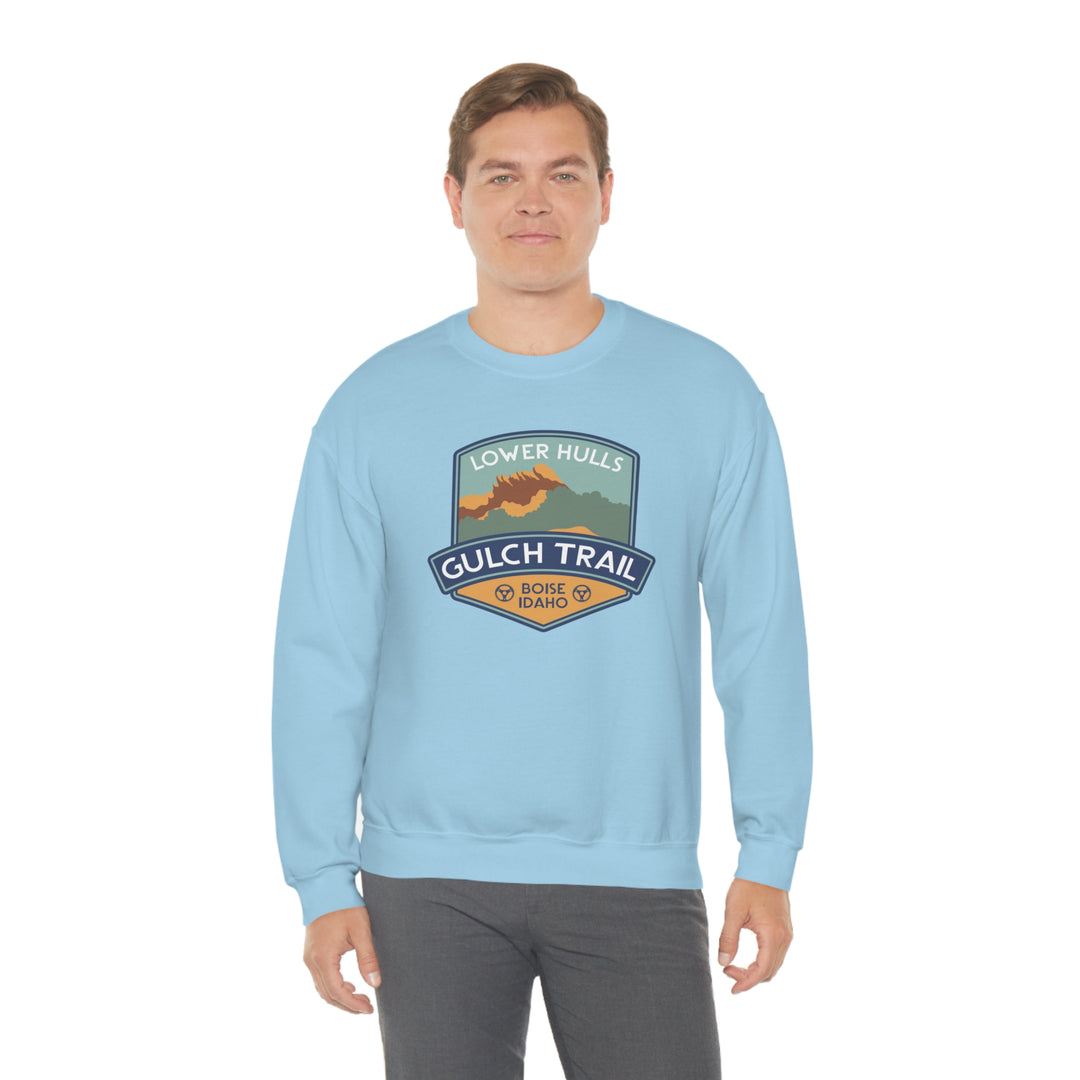 Lower Hulls Gulch Trail - Boise, Idaho Unisex Heavy Blend Crewneck Sweatshirt