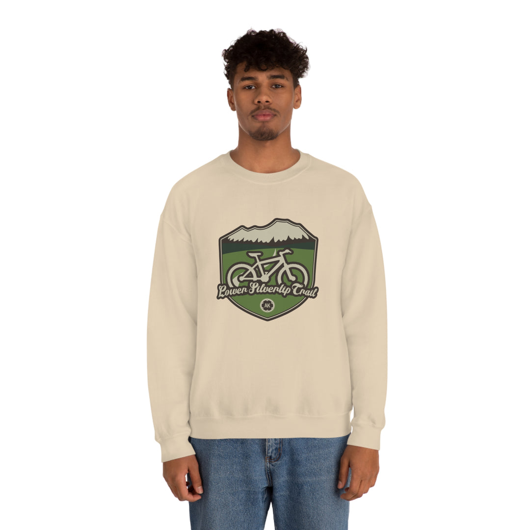 Lower Silvertip Trail - Alaska Unisex Heavy Blend Crewneck Sweatshirt