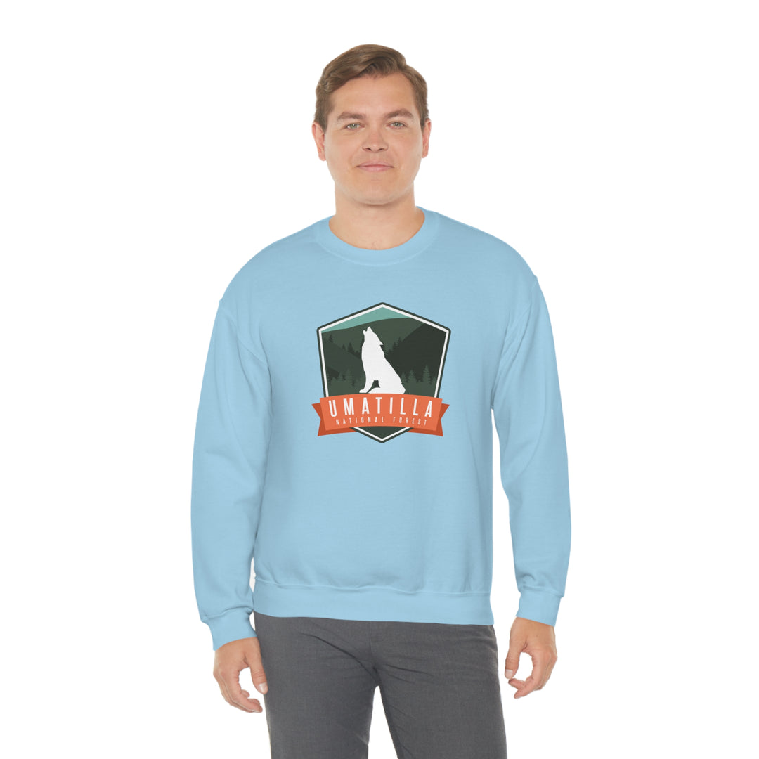 Umatilla National Forest Unisex Heavy Blend Crewneck Sweatshirt