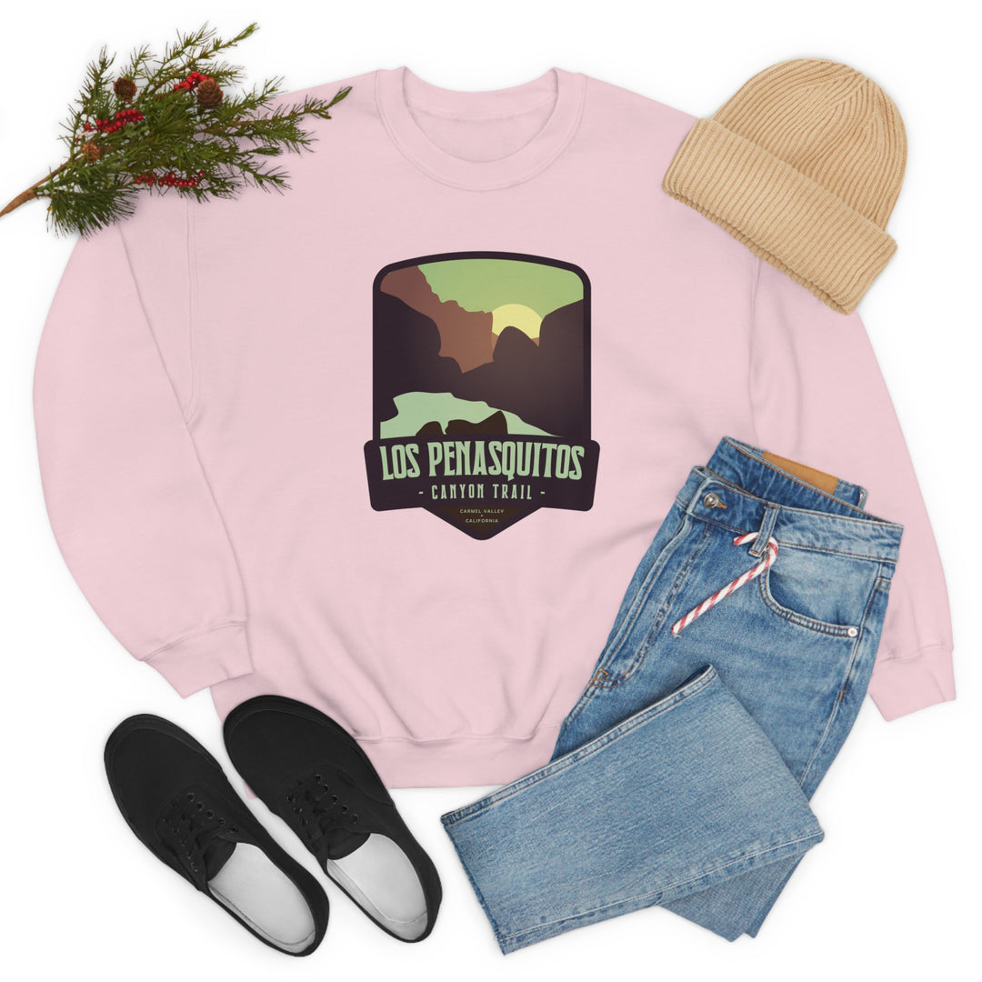 Los Penasquitos Trail - Carmel Valley, CA Unisex Heavy Blend Crewneck Sweatshirt