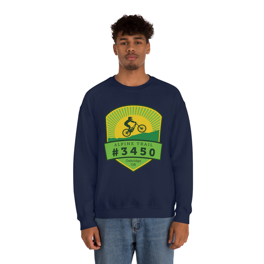 Alpine Trail #3450 - Oakridge, Oregon Unisex Heavy Blend Crewneck Sweatshirt