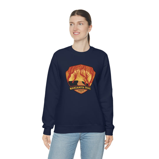 Manzanita Trail - Woodside, California Unisex Heavy Blend Crewneck Sweatshirt