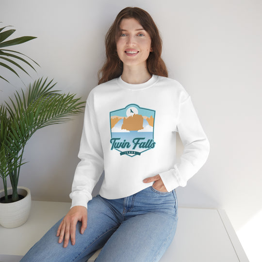 Twin Falls - Idaho Unisex Heavy Blend Crewneck Sweatshirt