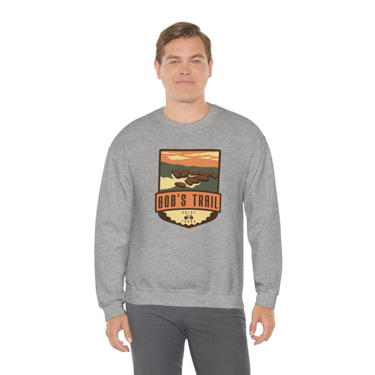 Bob's Trail - Boise, Idaho Unisex Heavy Blend Crewneck Sweatshirt