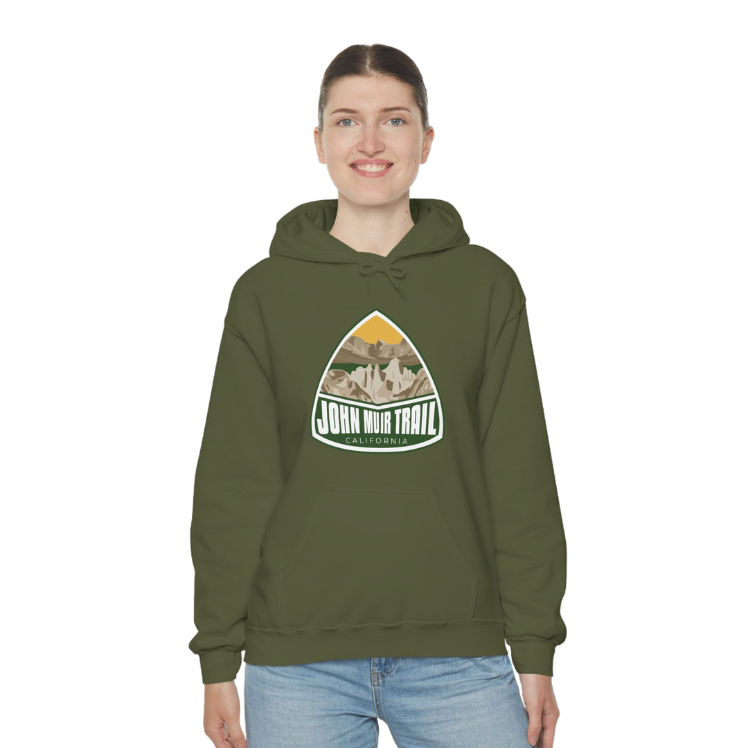 John Muir Trail Unisex Heavy Blend Hoodie Sweatshirt California hiker gift