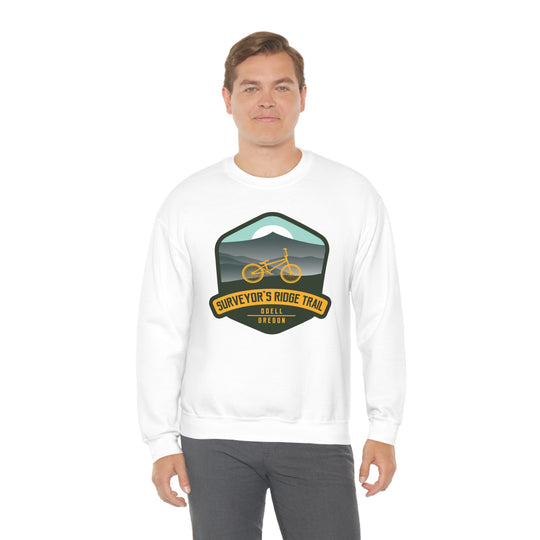 Surveyor's Ridge Trail - Odell, Oregon Unisex Heavy Blend Crewneck Sweatshirt