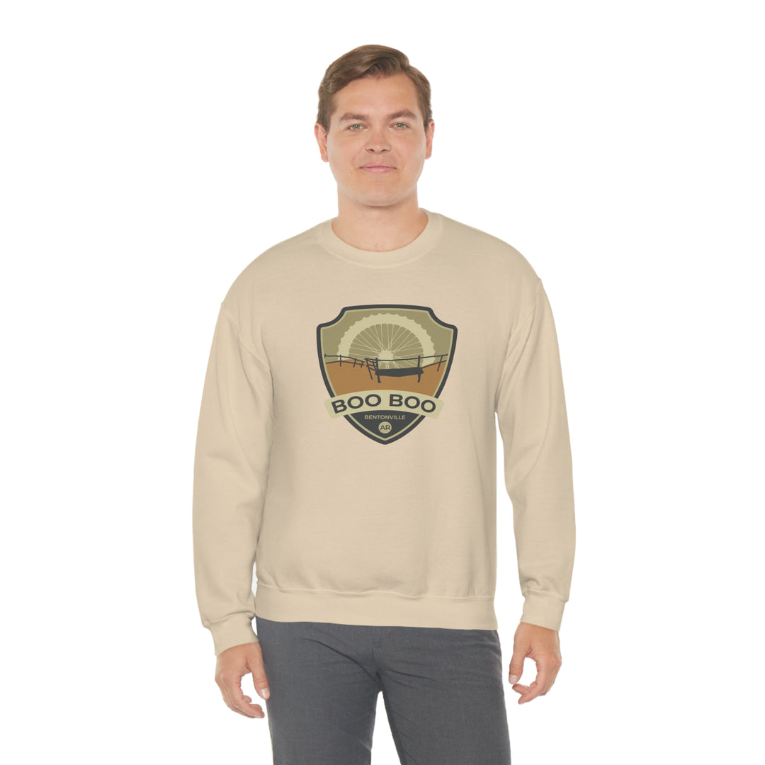 Boo Boo- Bentonville, Arkansas Unisex Heavy Blend Crewneck Sweatshirt