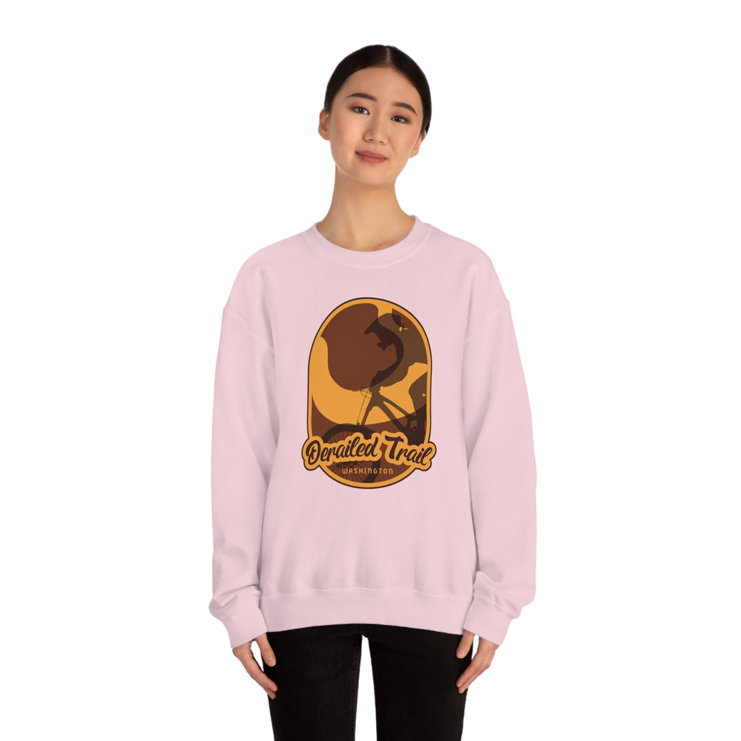 Derailed Trail - Washington Unisex Heavy Blend Crewneck Sweatshirt