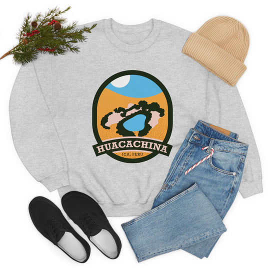 Huacachina - Ica, Peru | Unisex Heavy Blend Crewneck Sweatshirt