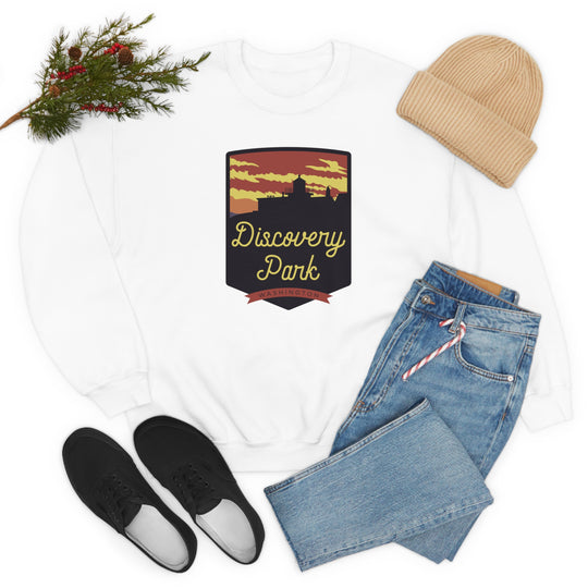 Discovery Park - Washington Unisex Heavy Blend Crewneck Sweatshirt