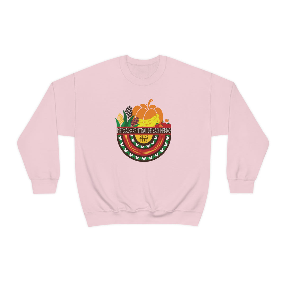 Mercado Central de San Pedro - Cusco, Peru Unisex Heavy Blend Crewneck Sweatshirt