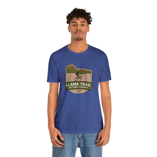 Llama Trail - Big Park, Arizona Unisex T-Shirt