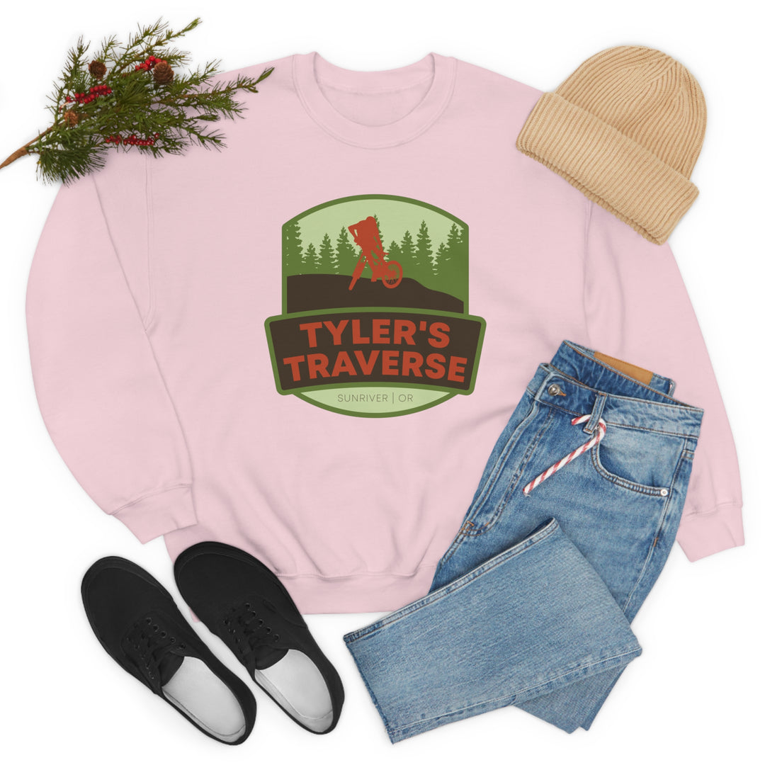 Tyler's Traverse - Sunriver, Oregon Unisex Heavy Blend Crewneck Sweatshirt