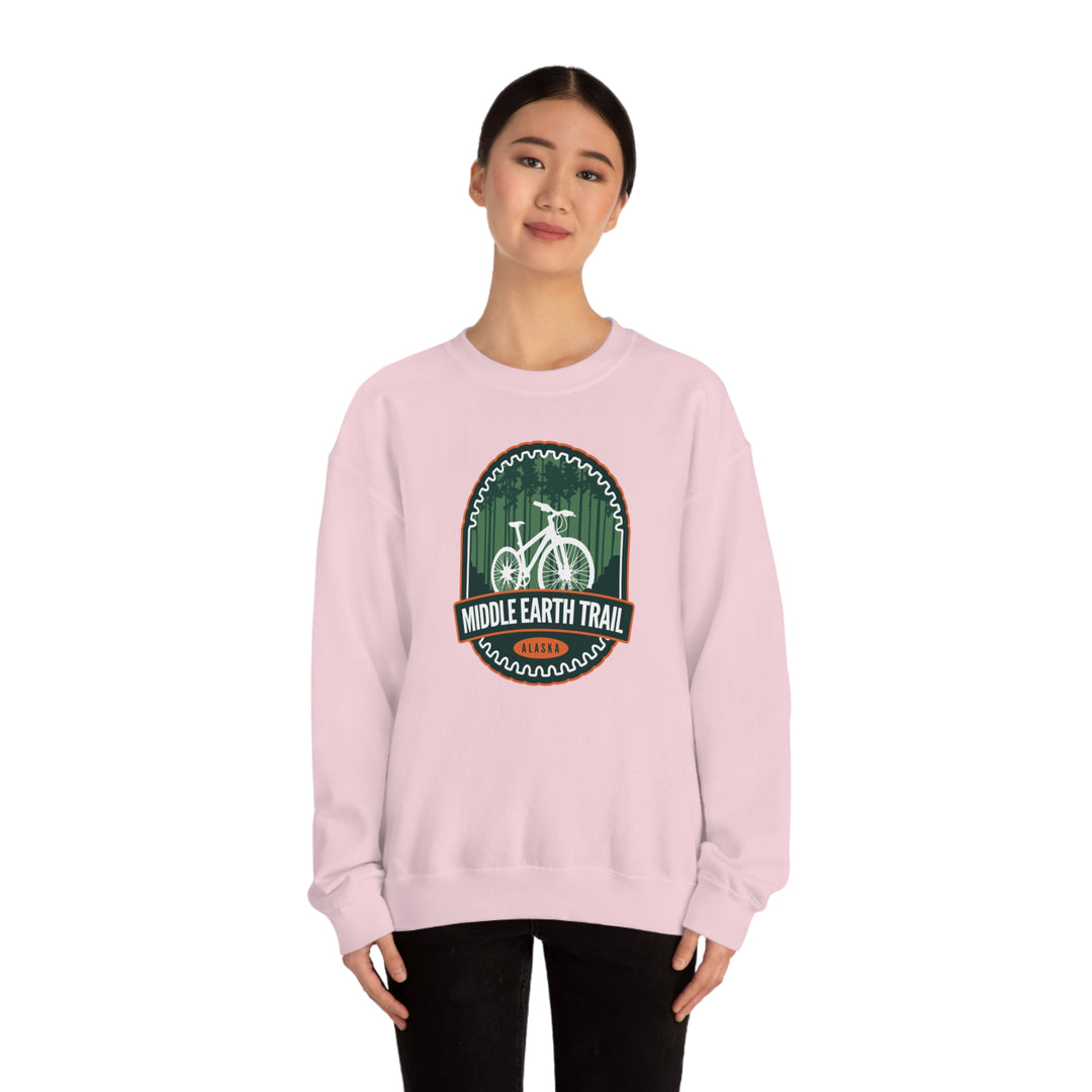 Middle Earth Trail - Alaska Unisex Heavy Blend Crewneck Sweatshirt