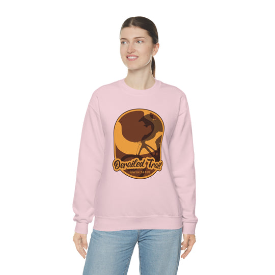 Derailed Trail - Washington Unisex Heavy Blend Crewneck Sweatshirt