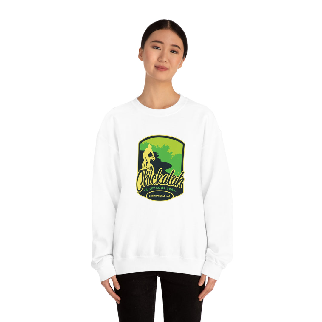 Chickalah Valley Loop Trail - Dardanelle, Arkansas Unisex Heavy Blend Crewneck Sweatshirt