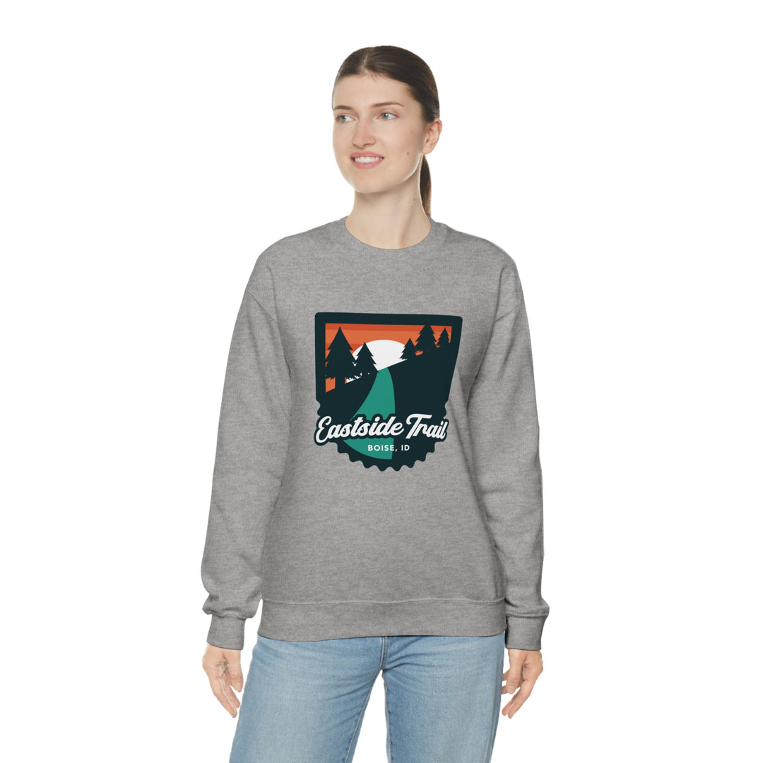 Eastside Trail - Boise, Idaho Unisex Heavy Blend Crewneck Sweatshirt