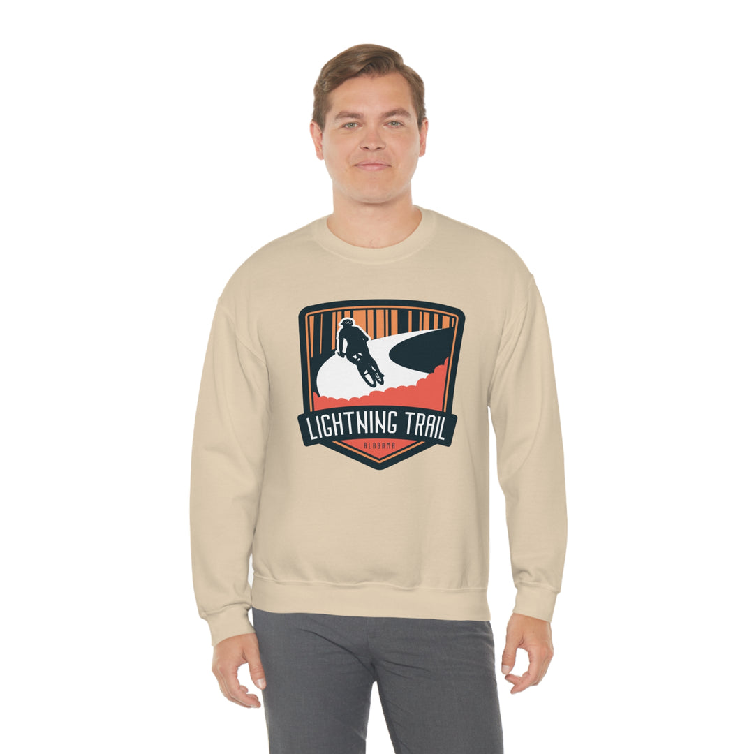 Lightning Trail - Alabama Unisex Heavy Blend Crewneck Sweatshirt