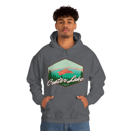 Crater Lake National Park Unisex Heavy Blend Hoodie Sweatshirt Oregon hiker gift