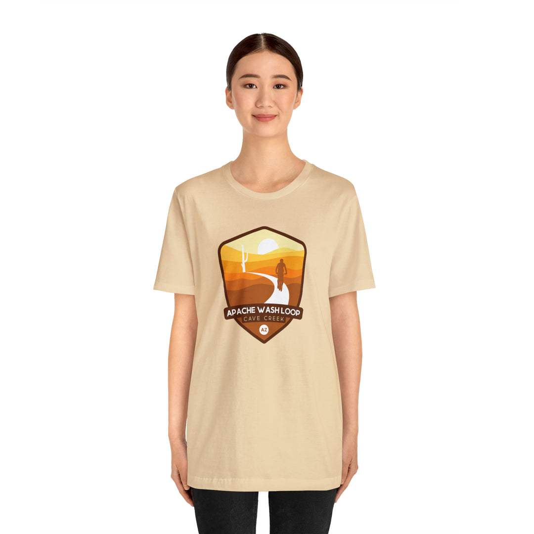 Apache Wash Loop - Cave Creek, Arizona Unisex T-Shirt hiker gift - Utah