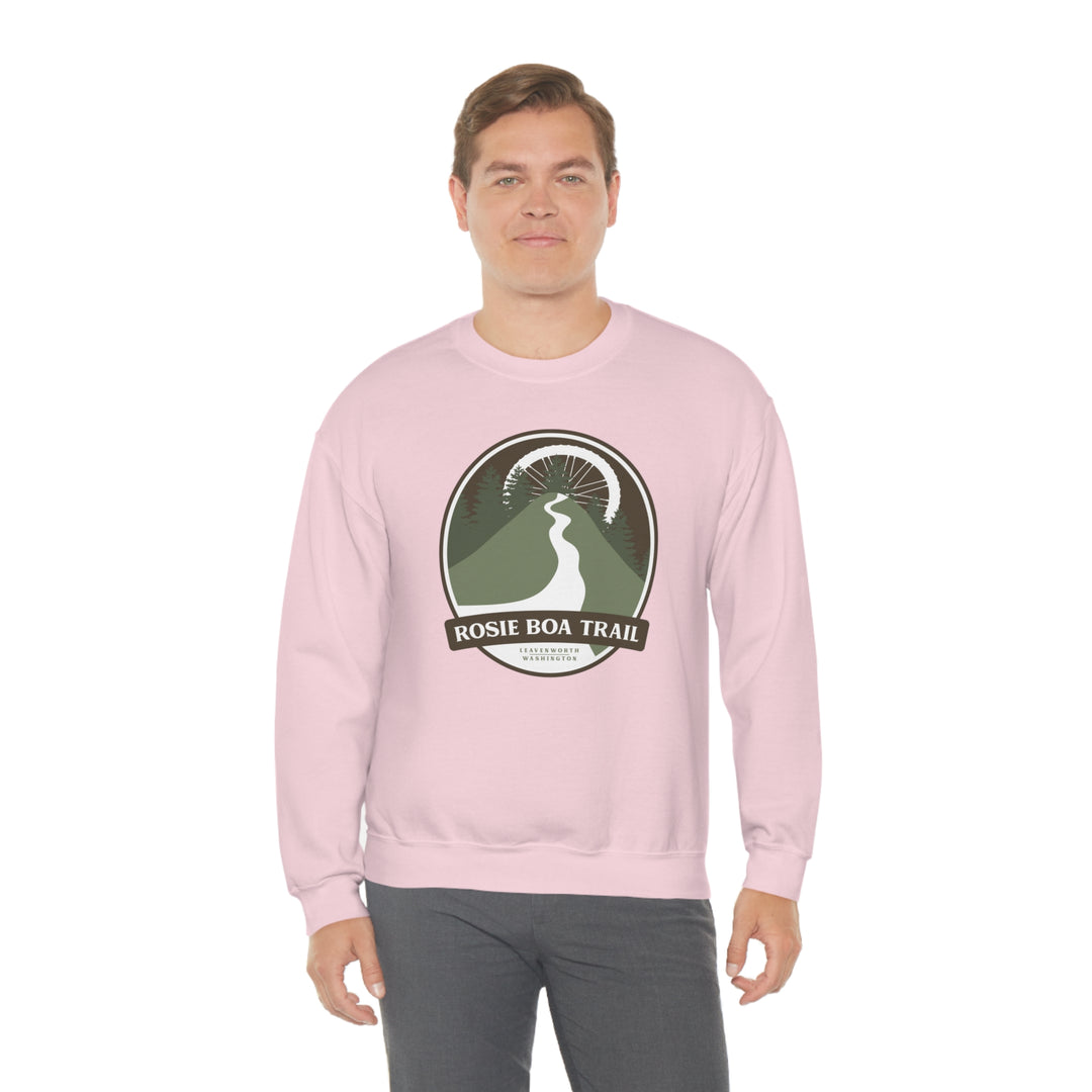 Rosie Boa Trail - Leavenworth, Washington Unisex Heavy Blend Crewneck Sweatshirt