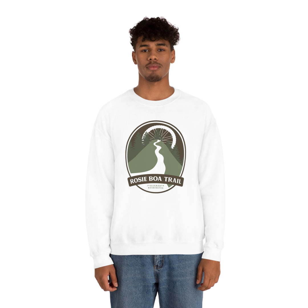 Rosie Boa Trail - Leavenworth, Washington Unisex Heavy Blend Crewneck Sweatshirt