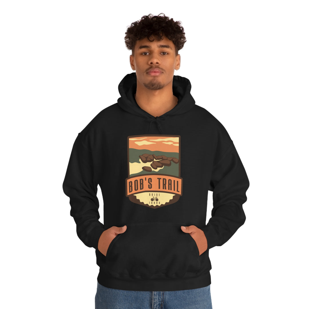 Bob's Trail - Boise, Idaho Unisex Heavy Blend Hooded Sweatshirt