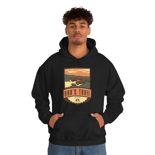 Bob's Trail - Boise, Idaho Unisex Heavy Blend Hooded Sweatshirt