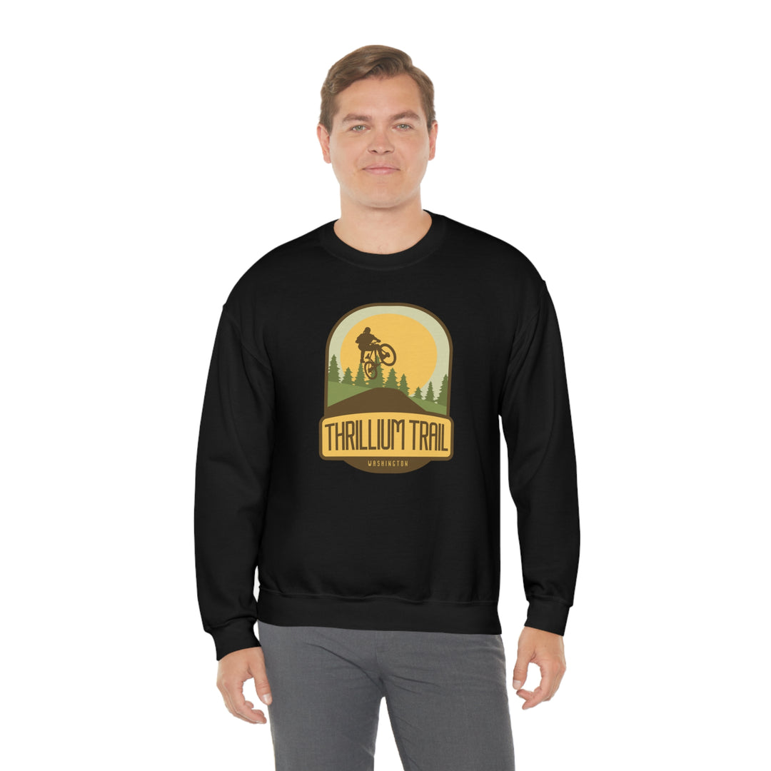 Thrillium Trail - Washington Unisex Heavy Blend Crewneck Sweatshirt