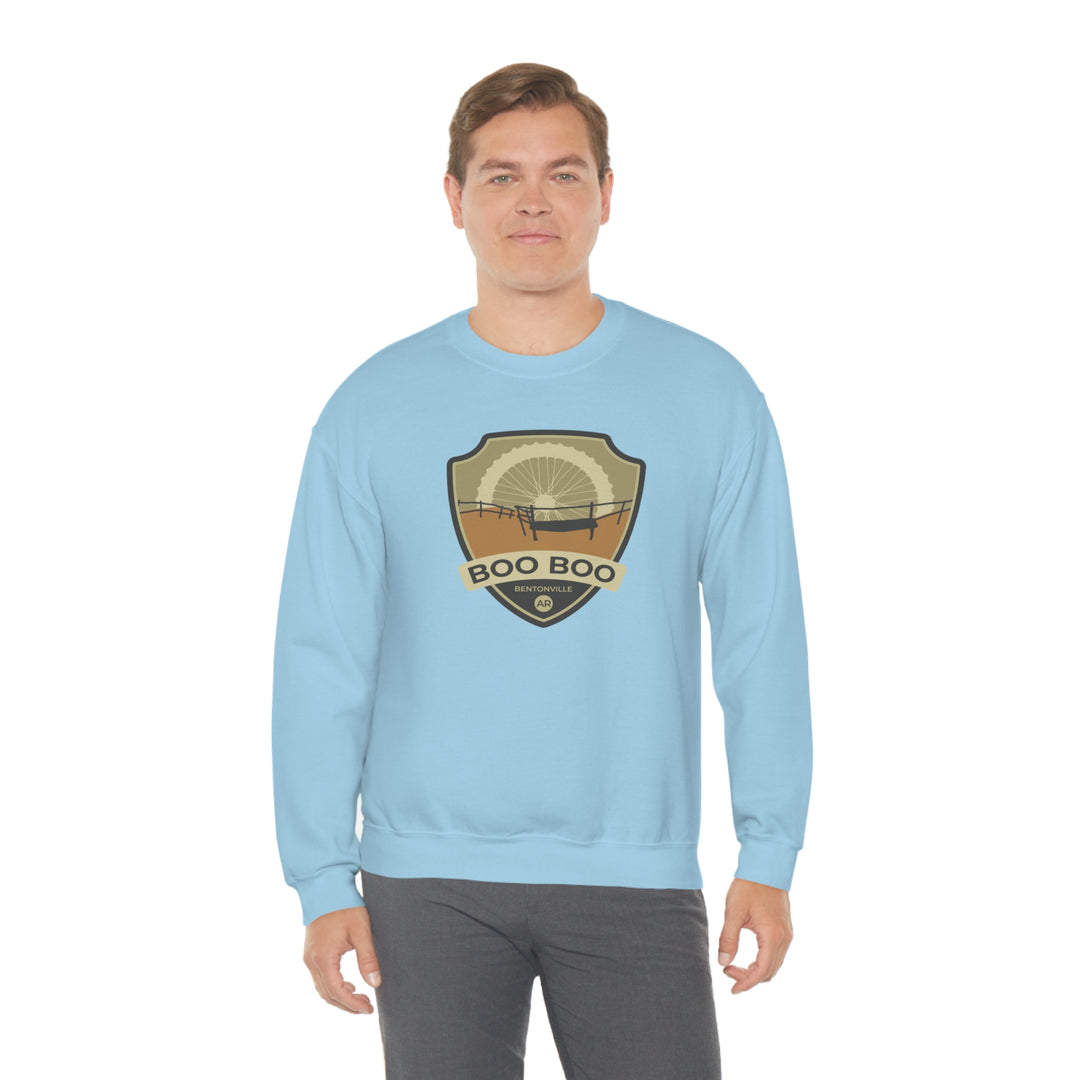 Boo Boo- Bentonville, Arkansas Unisex Heavy Blend Crewneck Sweatshirt