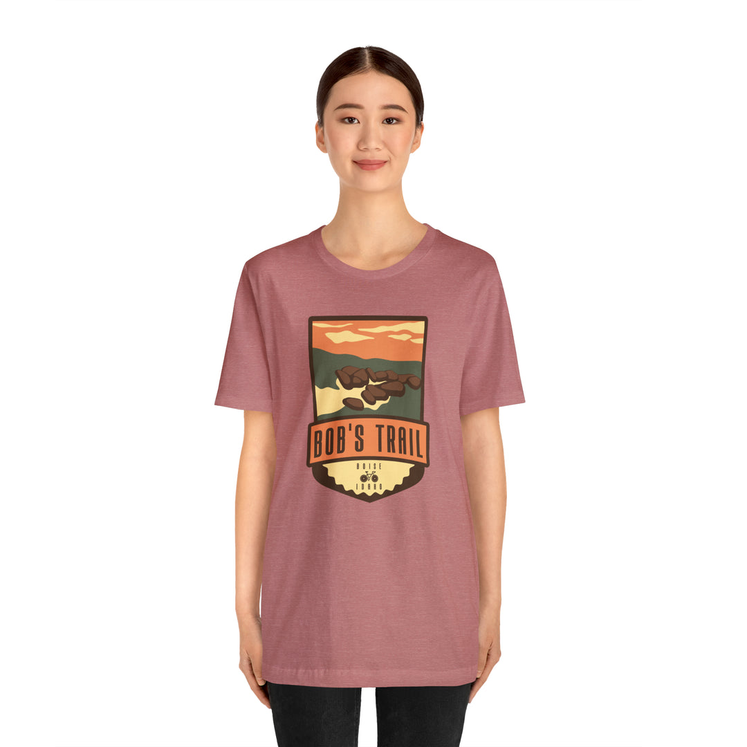 Bob's Trail - Boise, Idaho Unisex Tee Shirt