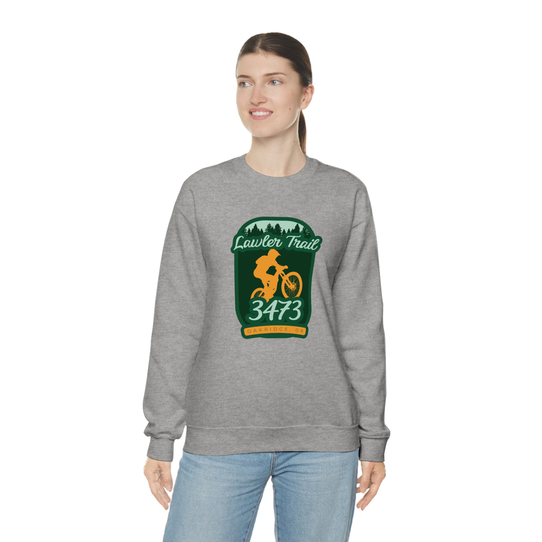 Lawler Trail #3473 - Oakridge, Oregon Unisex Heavy Blend Crewneck Sweatshirt