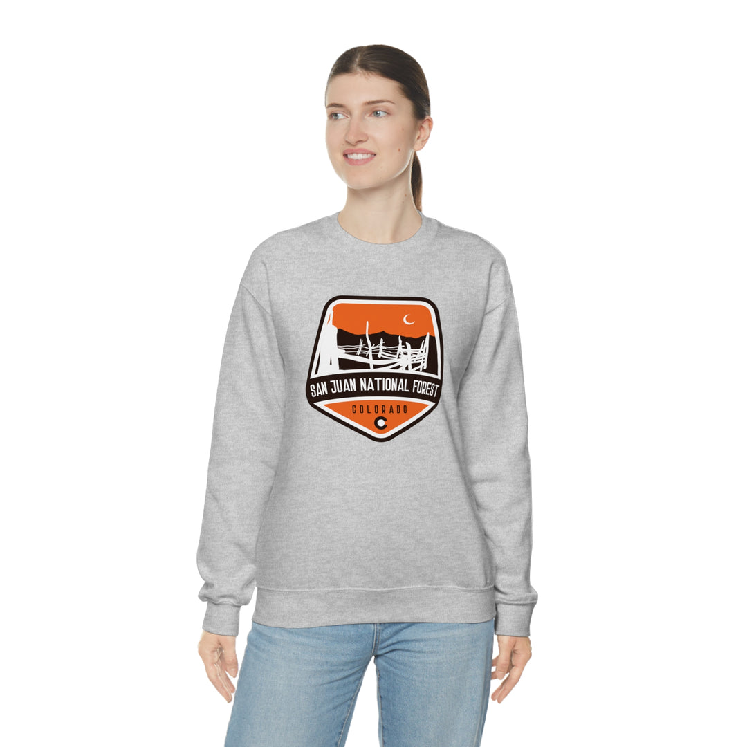 San Juan National Forest - Colorado Unisex Heavy Blend Crewneck Sweatshirt