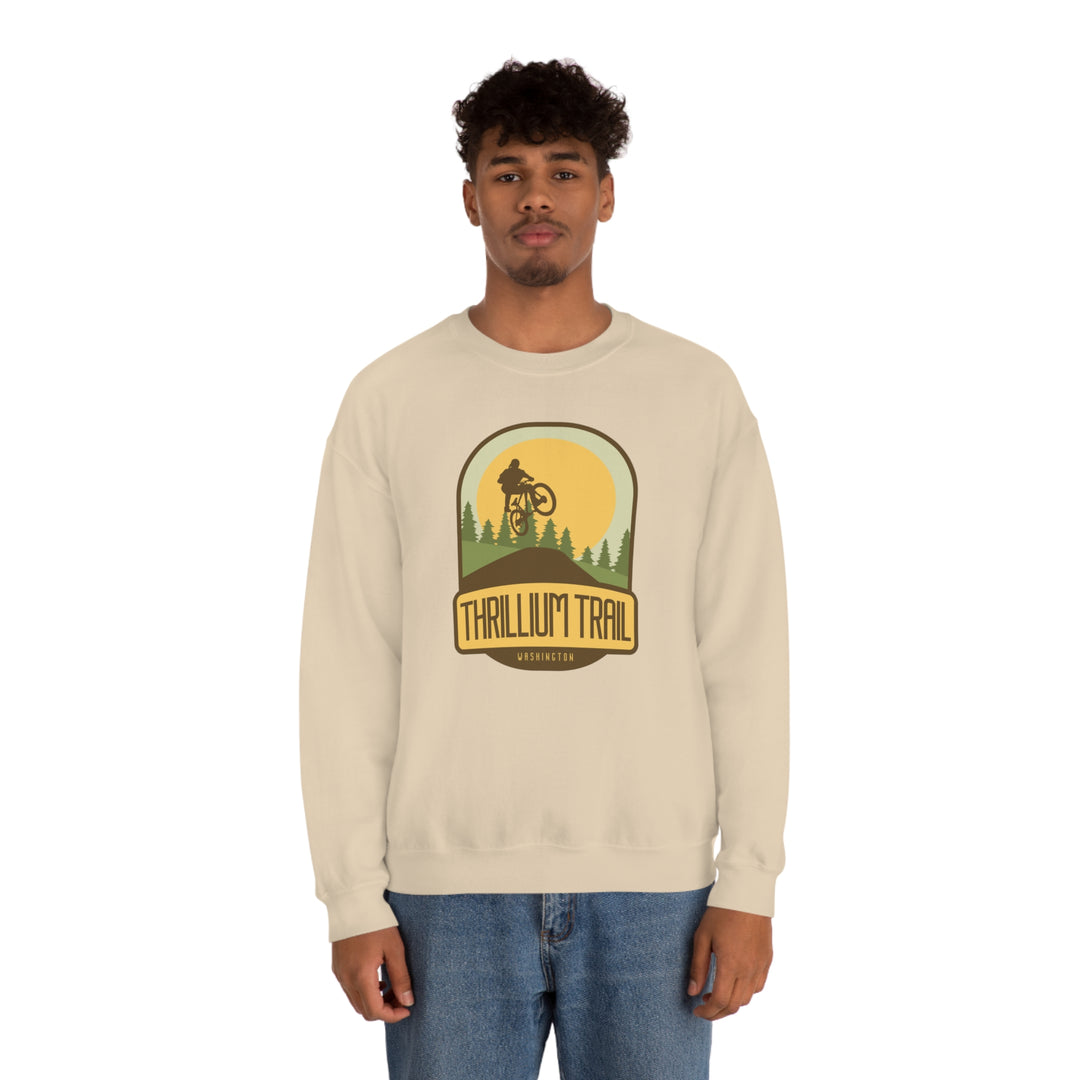 Thrillium Trail - Washington Unisex Heavy Blend Crewneck Sweatshirt